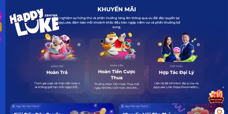 Nhận ngay những khuyến mại siêu khủng khi nạp tiền