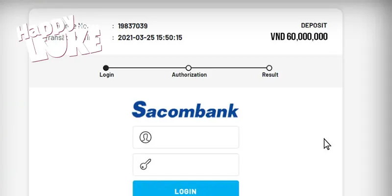 Hướng dẫn sử dụng ngân hàng để tiến hành nạp tiền